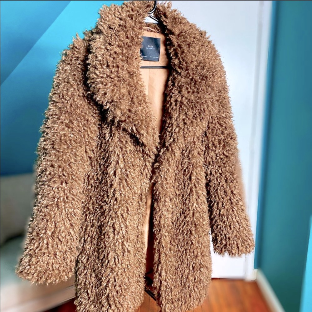 Zara Teddy Bear Coat